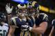 ST. LOUIS, MO - SEPTEMBER 30: Wide receiver Danny Amendola #16 of the St. Louis Rams celebrates with tight end Matthew Mulligan #82 of the St. Louis Rams after scoring a touchdown during the game against the Seattle Seahawks at the Edward Jones Dome on September 30, 2012 in St. Louis, Missouri. The Rams Beat the Seahawks 19-13. (Photo by David Welker/Getty Images)