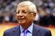 MILAN, ITALY - OCTOBER 07: NBA's Commisioner David Stern looks over during the NBA Europe Live game between EA7 Emporio Armani Milano v Boston Celtics at Mediolanum Forum on October 7, 2012 in Milan, Italy. (Photo by Roberto Serra/Iguana Press/Getty Images)