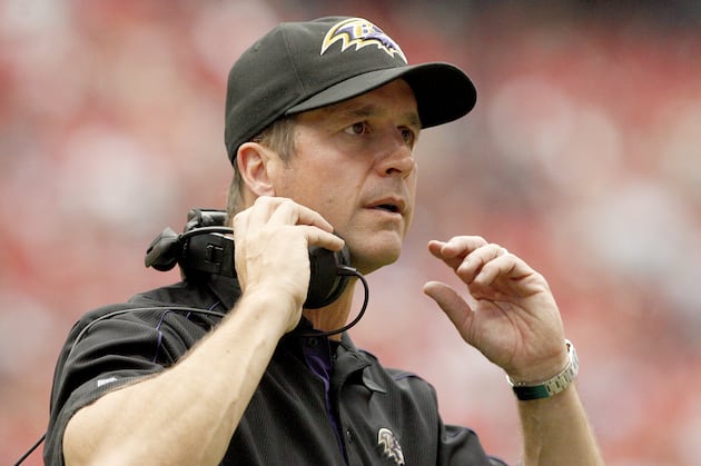 Harbaugh Says Ravens Shouldn't Have Abandoned Run so Early vs. Texans