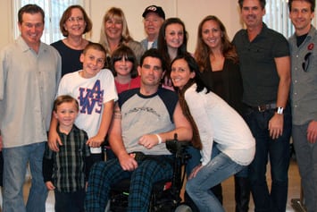 Bryan Stow Attends World Series Game