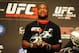 Oct. 28, 2011; Las Vegas, NV, USA; UFC fighter Quinton Jackson during weigh ins for UFC 137 at the Mandalay Bay event center. Mandatory Credit: Mark J. Rebilas-US PRESSWIRE
