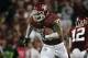 NORMAN, OK - OCTOBER 20: Fullback Trey Millard #33 of the Oklahoma Sooners runs upfield against the Kansas Jayhawks on October 20, 2012 at Gaylord Family-Oklahoma Memorial Stadium in Norman, Oklahoma. (Photo by Brett Deering/Getty Images)