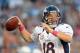 SAN DIEGO, CA - OCTOBER 15: Peyton Manning #18 of the Denver Broncos looks to pass during the game against the San Diego Chargers at Qualcomm Stadium on October 15, 2012 in San Diego, California. (Photo by Harry How/Getty Images)
