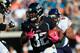 JACKSONVILLE, FL - OCTOBER 07: Maurice Jones-Drew #32 of the Jacksonville Jaguars runs for yardge during the game against the Chicago Bears at EverBank Field on October 7, 2012 in Jacksonville, Florida. (Photo by Sam Greenwood/Getty Images)