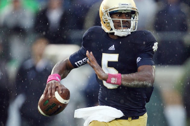 Notre Dame's Golson's Progress Makes Kelly's Day