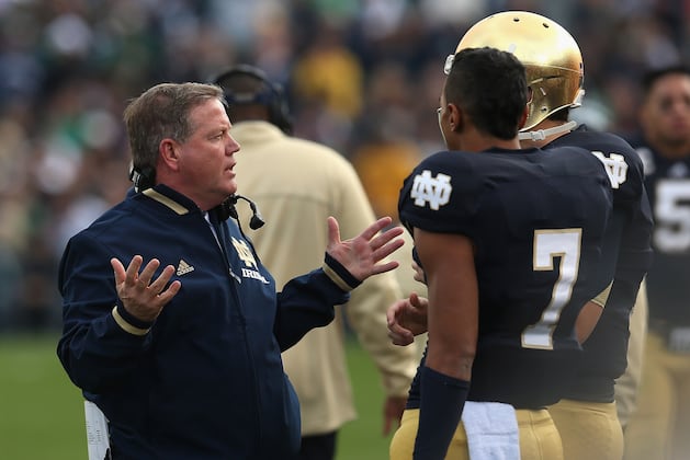 Brian Kelly, Notre Dame Face Breakthrough Game Against Oklahoma