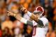 KNOXVILLE, TN - OCTOBER 20: AJ McCarron #10 of the Alabama Crimson Tide calls out signals to his offense against the Tennessee Volunteers at Neyland Stadium on October 20, 2012 in Knoxville, Tennessee. (Photo by Kevin C. Cox/Getty Images)
