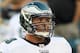 PHILADELPHIA, PA - AUGUST 11: Danny Watkins #63 of the Philadelphia Eagles warms up before playing against the Baltimore Ravens in their pre season game on August 11, 2011 at Lincoln Financial Field in Philadelphia, Pennsylvania. (Photo by Jim McIsaac/Getty Images)