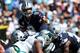 CHARLOTTE, NC - OCTOBER 21: Tony Romo #9 of the Dallas Cowboys during their game at Bank of America Stadium on October 21, 2012 in Charlotte, North Carolina. (Photo by Streeter Lecka/Getty Images)