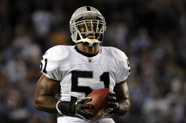 Aaron Curry Not Active vs. Chiefs