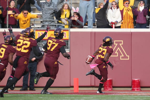 Gophers Football: Michael Carter Has Career Day: TwinCities.com