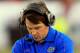JACKSONVILLE, FL - OCTOBER 27: Head coach Will Muschamp of the Florida Gators looks down during the game against the Georgia Bulldogs at EverBank Field on October 27, 2012 in Jacksonville, Florida. (Photo by Sam Greenwood/Getty Images)