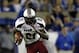 LEXINGTON, KY - SEPTEMBER 29: Marcus Lattimore #21 of the South Carolina Gamecocks breaks free from the Kentucky Wildcats during at Commonwealth Stadium on September 29, 2012 in Lexington, Kentucky. (Photo by John Sommers II/Getty Images)