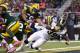 ST. LOUIS, MO - OCTOBER 21: Running back Steven Jackson #39 of the St. Louis Rams crosses the goal line for a touchdown during the game against the Green Bay Packers at the Edward Jones Dome on October 21, 2012 in St. Louis, Missouri. (Photo by David Welker/Getty Images)