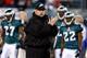 PHILADELPHIA, PA - SEPTEMBER 30: Head coach Andy Reid of the Philadelphia Eagles watches his team warm up before the start of the Eagles game against the New York Giants at Lincoln Financial Field on September 30, 2012 in Philadelphia, Pennsylvania. (Photo by Rob Carr/Getty Images)