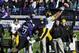 EVANSTON IL- OCTOBER 27: Kevonte Martin-Manley #11 of the Iowa Hawkeyes tries to catch a pass in front of Jared Carpenter #27 of the Northwestern Wildcats on October 27, 2012 at Ryan Field in Evanston, Illinois. The Northwestern Wildcats defeated the Iowa Hawkeyes 28-17. (Photo by David Banks/Getty Images)