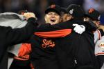 Bochy, Scutaro and Cain React to Win