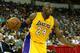FRESNO, CA - OCTOBER 07: Kobe Bryant #24 of the Los Angeles Lakers controls the ball against the Golden State Warriors at Save Mart Center At Fresno State on October 7, 2012 in Fresno, California. NOTE TO USER: User expressly acknowledges and agrees that, by downloading and or using this photograph, User is consenting to the terms and conditions of the Getty Images License Agreement. (Photo by Stephen Dunn/Getty Images)