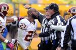 DeAngelo Hall Ejected After Confrontation with Ref