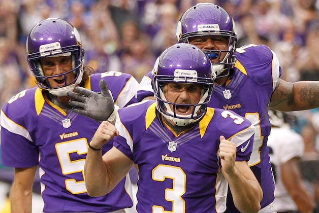 Vikings' Kluwe, Loeffler Not Quite Birds of a Feather