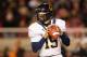 October 27, 2012; Salt Lake City, UT, USA; California Golden Bears quarterback Zach Maynard (15) drops back to pass during the first half against the Utah Utes at Rice-Eccles Stadium. Mandatory Credit: Russ Isabella-US PRESSWIRE