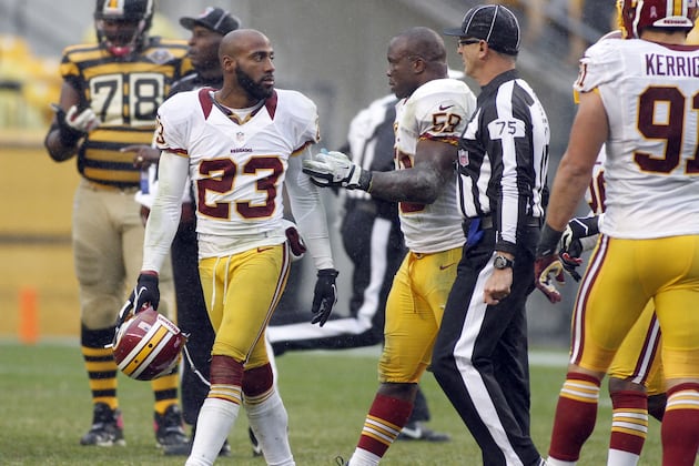 Shanahan: DeAngelo Hall Could Be Suspended for Incident with Ref