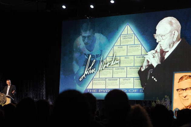 Statue Unveiled of Legendary UCLA Basketball Coach John Wooden