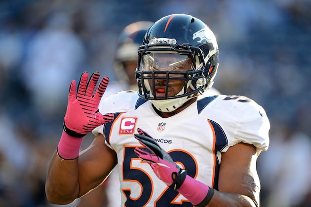 Woodyard Enjoying a Breakout Season for Broncos