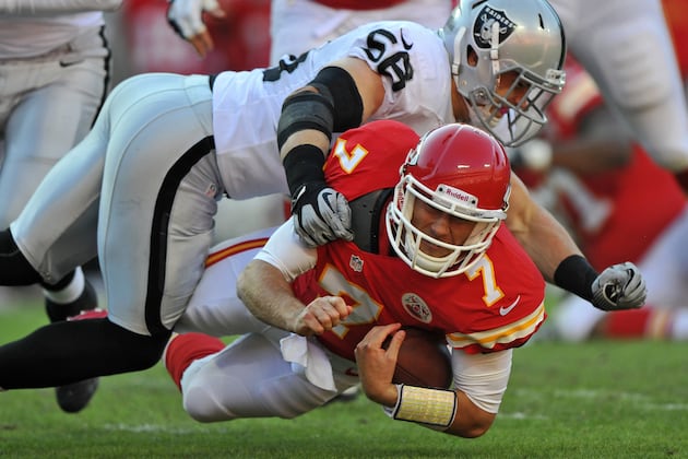 Cassel to Start for Historically Bad Chiefs and Other AFC West News