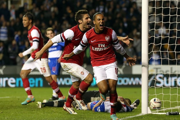 Reading 5 Arsenal 7: Hat-Trick Hero Walcott Leads Stunning Gunners Comeback