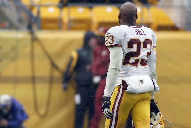 DeAngelo Hall Says Official Deserves Blame for Outburst