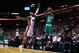 MIAMI, FL - OCTOBER 30: Jason Terry #4 of the Boston Celtics shoots over Ray Allen #34 of the Miami Heat at American Airlines Arena on October 30, 2012 in Miami, Florida. NOTE TO USER: User expressly acknowledges and agrees that, by downloading and/or using this Photograph, user is consenting to the terms and conditions of the Getty Images License Agreement. (Photo by Chris Trotman/Getty Images)