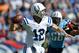 Luck is comfortable throwing on the run.
