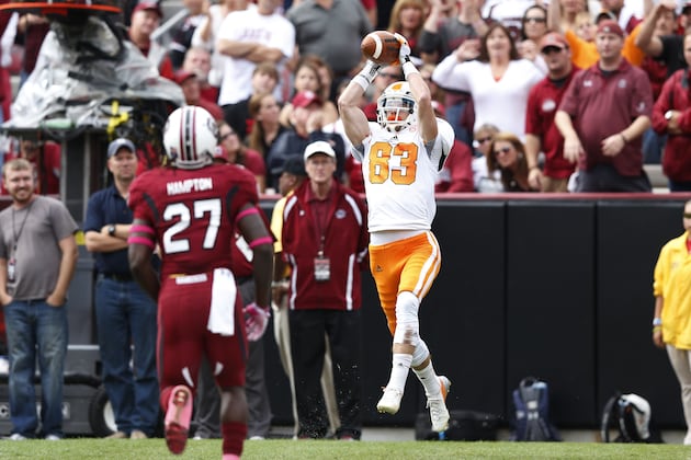 Vols' Rogers Making Most of His Senior Season