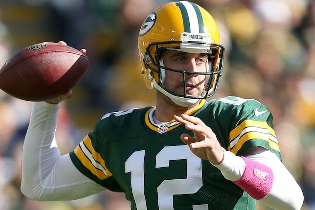 Aaron Rodgers Says the Packers' Running Game Isn't Good Enough