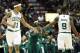 Courtney Lee took his spot in the starting lineup with the Boston Celtics for the first time