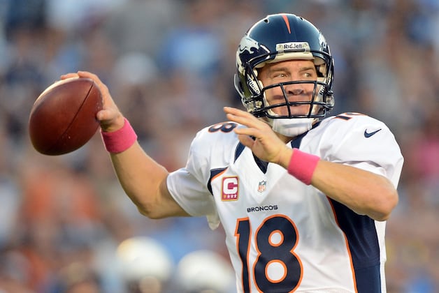 Peyton Manning Named AFC Offensive Player of the Month