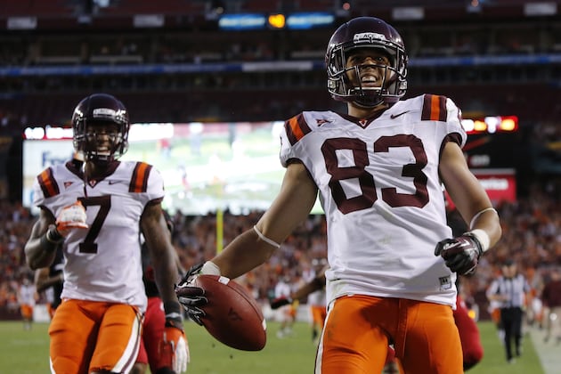 Virginia Tech Takes Egalitarian Approach with Its Wide Receivers