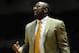 October 25, 2012; San Diego, CA, USA; Los Angeles Lakers head coach Mike Brown during the first quarter against the Sacramento Kings at Valley View Casino Center. Mandatory Credit: Christopher Hanewinckel-US PRESSWIRE