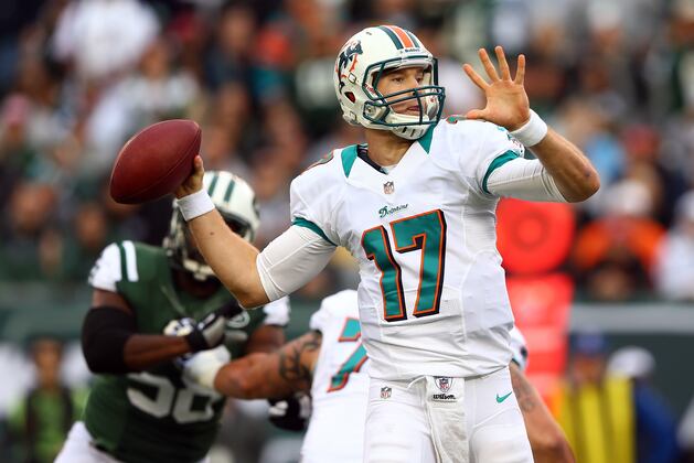 Tannehill Taking All the First Team Reps in Practice