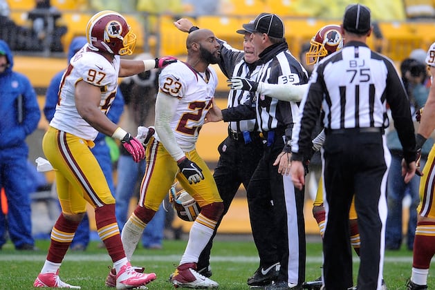 DeAngelo Hall Will Be Fined but Not Suspended