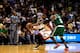 MIAMI, FL - OCTOBER 30: (C) Dwyane Wade #3 of the Miami Heat drives against (R) Rajon Rondo #9 of the Boston Celtics as (L) Doc Rivers of the Boston Celtics looks on at American Airlines Arena on October 30, 2012 in Miami, Florida. NOTE TO USER: User expressly acknowledges and agrees that, by downloading and/or using this Photograph, user is consenting to the terms and conditions of the Getty Images License Agreement. (Photo by Chris Trotman/Getty Images)