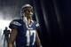 SAN DIEGO, CA - NOVEMBER 1: Philip Rivers #17 of the San Diego Chargers prepares to go on the field to play against the Kansas City Chiefs on November 1, 2012 at Qualcomm Stadium in San Diego, California. (Photo by Donald Miralle/Getty Images)