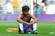 LONDON, ENGLAND - AUGUST 11: Neymar of Brazil shows his dejection after the Men's Football Final between Brazil and Mexico on Day 15 of the London 2012 Olympic Games at Wembley Stadium on August 11, 2012 in London, England. (Photo by Michael Regan/Getty Images)