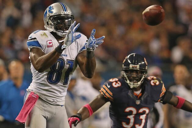 Calvin Johnson Questionable; Delmas out