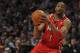 Tracy McGrady last season with the Atlanta Hawks