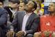 CLEVELAND, OH - OCTOBER 30: John Wall #2 of the Washington Wizards watches his team from the bench during the second half against the Cleveland Cavaliers at Quicken Loans Arena on October 30, 2012 in Cleveland, Ohio. NOTE TO USER: User expressly acknowledges and agrees that, by downloading and/or using this Photograph, user is consenting to the terms and conditions of the Getty Images License Agreement. (Photo by Jason Miller/Getty Images)