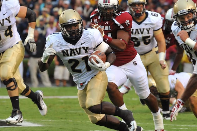 Navy Slotbacks Putting Up Some Impressive Numbers