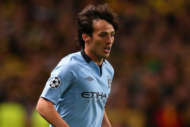 David Silva out of Champions League Clash