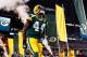 ARLINGTON, TX - FEBRUARY 06: James Starks #44 of the Green Bay Packers runs onto the field during pregame introductions and festivities against the Pittsburgh Steelers during Super Bowl XLV at Cowboys Stadium on February 6, 2011 in Arlington, Texas. (Photo by Kevin C. Cox/Getty Images)
